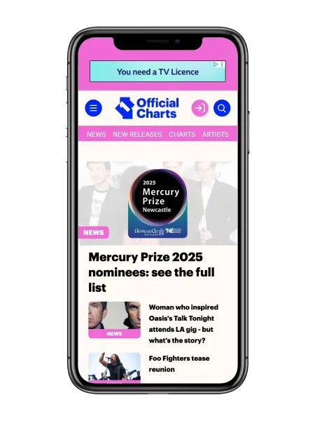 iphone image with website